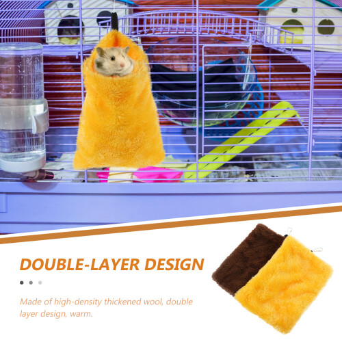 Hamster sleeping bag warm hanging nest 2 pcs 1
