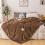 Fleece Twin Blanket 60x80 Inch Super Plush Soft Coffee 3