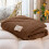 Fleece Twin Blanket 60x80 Inch Super Plush Soft Coffee 4