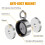 Fishing Magnet Kit 140kg Pull Force with 20m Rope Carabiner 4
