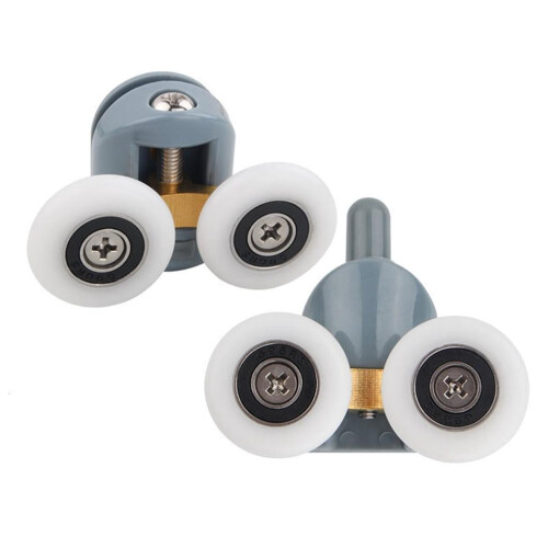 Adjustable Cabin Pulley Shower Door Rollers Upper and Bottom 1