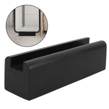 Black Wooden Mirror Stand for Full-Length Mirrors 58.5 x