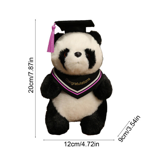Graduation Hat Doll Soft Fabric 4.7 inch 2