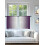 Purple and White Gradient Sheer Curtains 52x45 Rod Pocket 4
