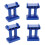 NICEXMAS Train Bridge Playset Blue Plastic 6 Pieces 1