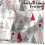 Christmas Tree Cafe Curtains Red Gray Cedar Pine 26x24in 4