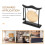 Table Gong Set Copper Bell Housewarming Decor 2