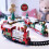 Christmas Train Set with Lights and Sounds Battery-Operated 1