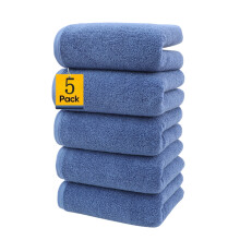 Cotton Hand Towels Set 5 pcs 13 x 28 inches