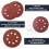 Sanding Discs Round Shape 5 Inch 8 Holes 125mm 5