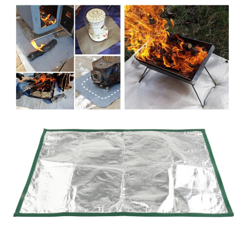Fireproof Grill Mat Temperature Resistant 40x60cm 2