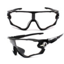 (Clear)Super Cool Mens Uv400 Outdoor Sports Sunglasses Driving Running Hiking Eyewear