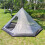 Portable Camping Teepee Waterproof Mesh Tent 7