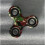 (Green)Hello Kitty Camouflage Pattern Fidget Spinner Metal Decompression Gift Toys 1