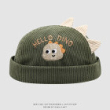 (Style G)Cappello papà in velluto a coste autunno inverno per bambini con caratteristiche antivento e caldo