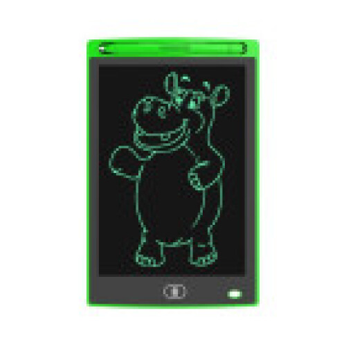 (Green)Handwriting Tablet Drawing Tablet Paperless Digital Notepad Abs Lcd 85 Inches