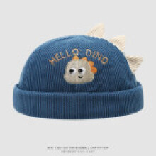 (Style H)Cappello papà in velluto a coste autunno inverno per bambini con caratteristiche antivento e caldo