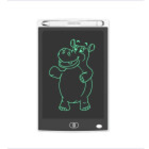 (White)Tablet de desenho escrito à mão tablet bloco de notas digital sem papel Abs LCD 85 polegadas