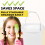 White Plastic Paint Bucket with Lid and Handle 1 Gallon 2