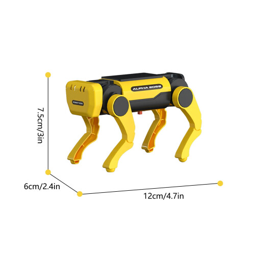 Solar Energy Robot Dog DIY Educational Gadget 2