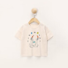 (Pink,100cm)Camiseta unisex de manga corta para bebé con material de algodón suave para jugar en climas cálidos