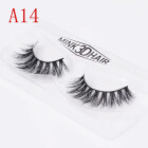 (A14)False Eyelashes Handmade Long Lashes Stereo Dense Multilayer Enlarge Eyes Your