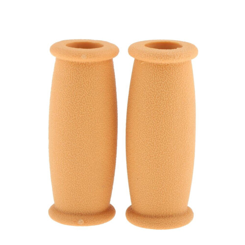 Rubber Crutches Replacement Hand Grips Yellow 1