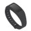 (Black,L)Soft Rubber Replwatch Strap Solid Color Fashion Simple Daily Tpu Material 1