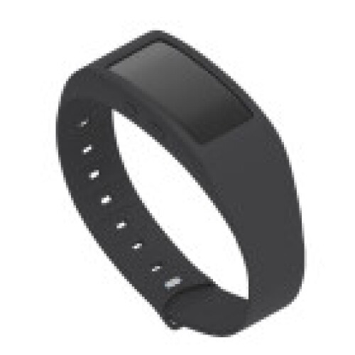 (Black,L)Soft Rubber Replwatch Strap Solid Color Fashion Simple Daily Tpu Material