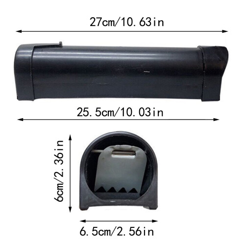 Automatic Cycle Trap Plastic Mouse Trap 27x6.5x6 cm 2