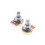 WH148 Adjustable Rotary Potentiometer 250K OHM Linear Taper 5