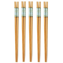 Bamboo Chopsticks Set Reusable 5 Pairs