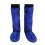 SEWACC XXL Waterproof Rain Boot Covers Blue 1 Pair 8