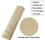 Microfiber Car Seatbelt Pad Covers Khaki 27x6.5 cm 2 pcs 4