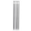 Bike Spokes Steel Flat Straight Pull 10pcs 1