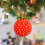 Pendentif de Noël en plastique transparent mini 5
