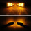Motorcycle Turn Signals LED Amber 10mm 4-Pack 6