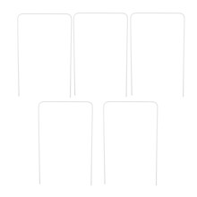 Croquet Wickets Silver Iron 5 Pcs