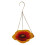 Outdoor Hanging Bird Feeder and Bath Orange 2