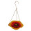 Outdoor Hanging Bird Feeder and Bath Orange 3