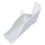 White RV Gutter Spout Extenders 4-Pack 8