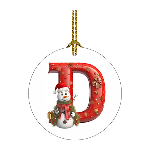 Christmas Tree Ornaments Red White 26-Piece