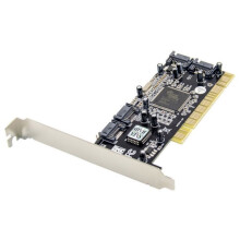 SATA Controller Card with RAID 0/1/5 Support