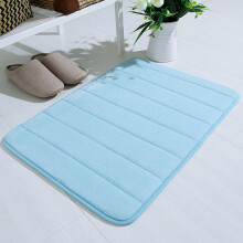 Memory Foam Mat Microfiber Non-Slip 1 Pack