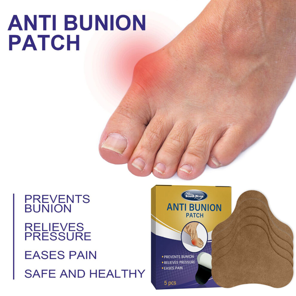 Creation-3C 5Pcs Bunion Relief Patches - Toe Comfort Aid