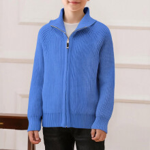 Kids Knitted Cardigan Sweater Warm Long Sleeve 4-14 Years