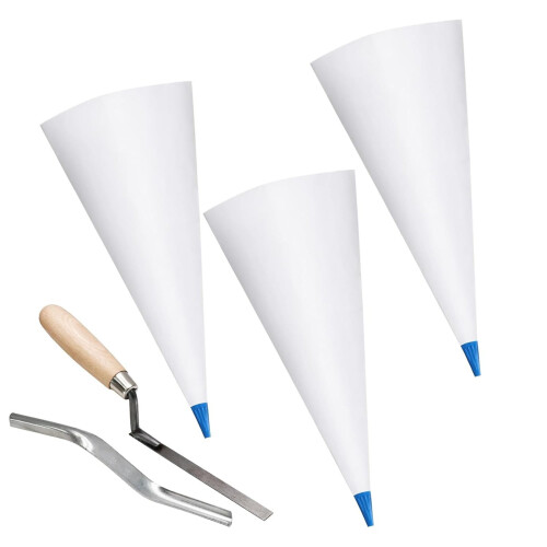 Heavy Duty Grout Bags for Tile Installation 3-Pack 1