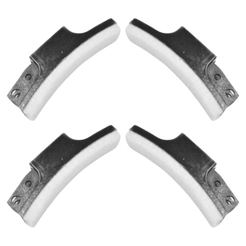 Exercise Bike Brake Pad Felt Black 4 pcs