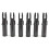 Arrow Nocks Insert Tips Plastic ID 6.2 mm 50 pcs 1