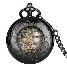 Vintage Mechanical Pocket Watch Roman Dial Splash Resistant